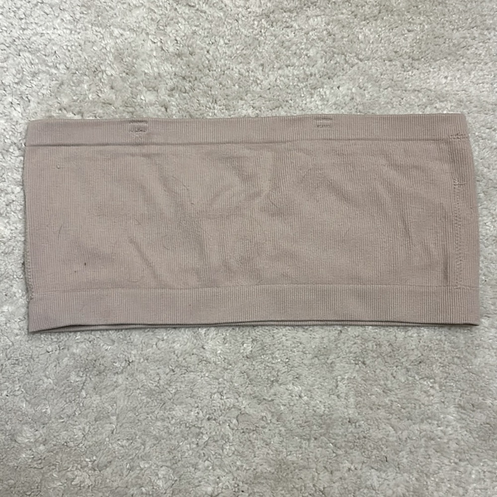 🚨Strapless Bandeau Bra Nude Medium - Picture 2 of 6